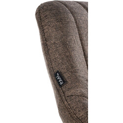 2 stykker Milet bartstole i stof justerbar højde 360° drejning