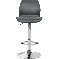 Gilbert justerbare barstole 2 stk kunstlæder moderne design