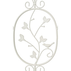 Antikke tinbelagte jernklatre gitter til haven 2 stk 122 cm