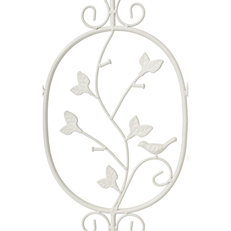 Antikke tinbelagte jernklatre gitter til haven 2 stk 122 cm