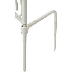 Antikke tinbelagte jernklatre gitter til haven 2 stk 122 cm