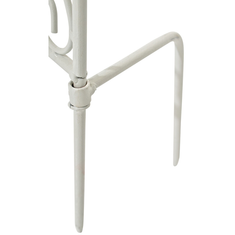 Antikke tinbelagte jernklatre gitter til haven 2 stk 122 cm