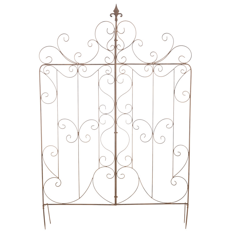 Rustik haveespalier til mandeltræ 2 stk 133 cm