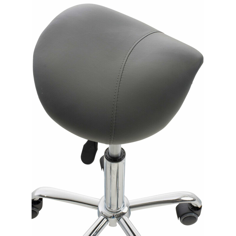 To justerbare sadelstole til professionelt brug i læge og klinik