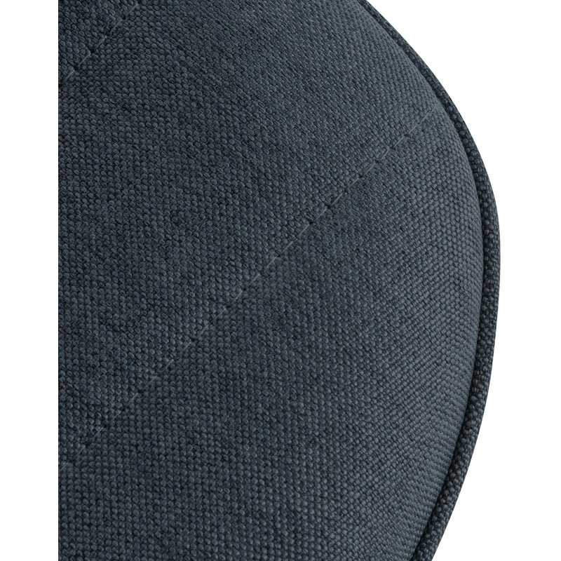 2 stk justerbare barstole i Lex-stof med metalramme og fodstøtte