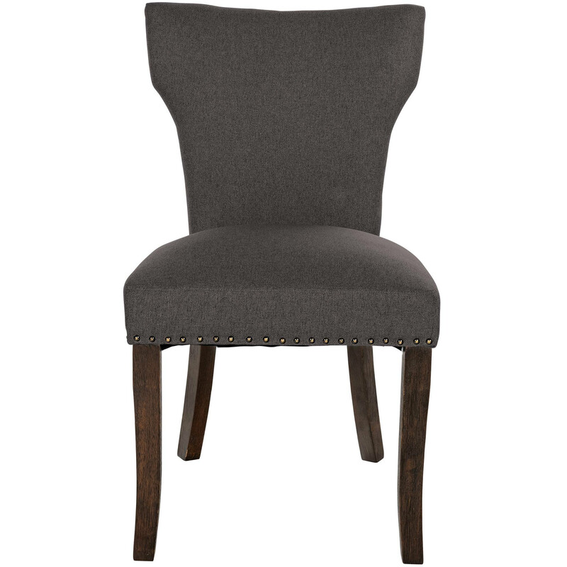 2 stk Zadar spisestole med polstret sæde og antikke træben