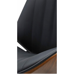 Nova justerbare barstole i kunstlæder 2 stk sæt