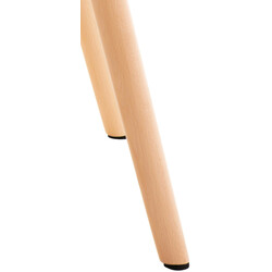 Elda spisestuestole 2 stk træramme høj rygstøtte komfortabel