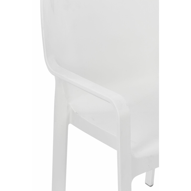 4 stykker diva havestole med armlæn stabelbare moderne vandtætte