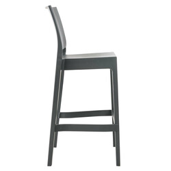 Maya barstole 4 stk sæt indendørs udendørs vejrbestandig polypropylen