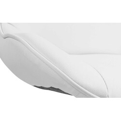 højdejusterbar barstol med kunstlæder sæde og ryg til køkken