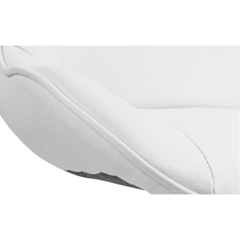 højdejusterbar barstol med kunstlæder sæde og ryg til køkken