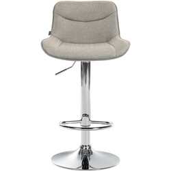 2-delt justerbar barstol Vonout stof med metalramme