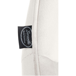 Vonore justerbare fløjlsbelagte barstole sæt 2 stk