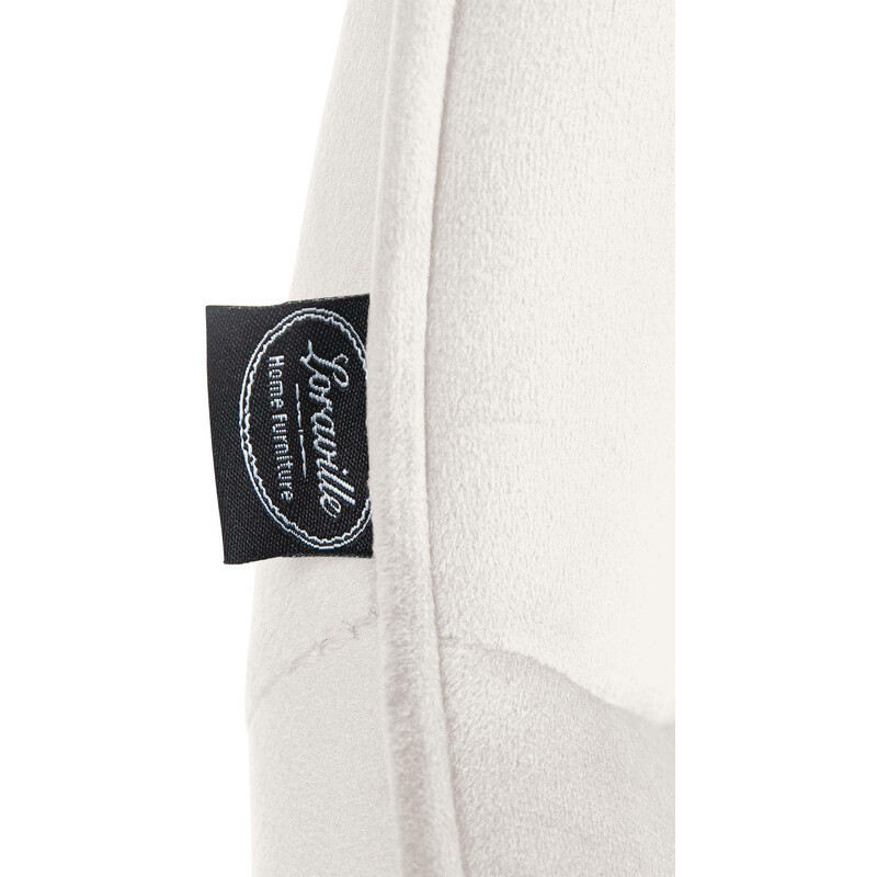 Vonore justerbare fløjlsbelagte barstole sæt 2 stk