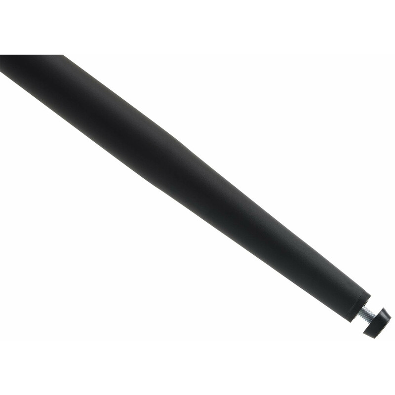 Elegant sort barstol med polstret sæde og rygstøtte 120 kg