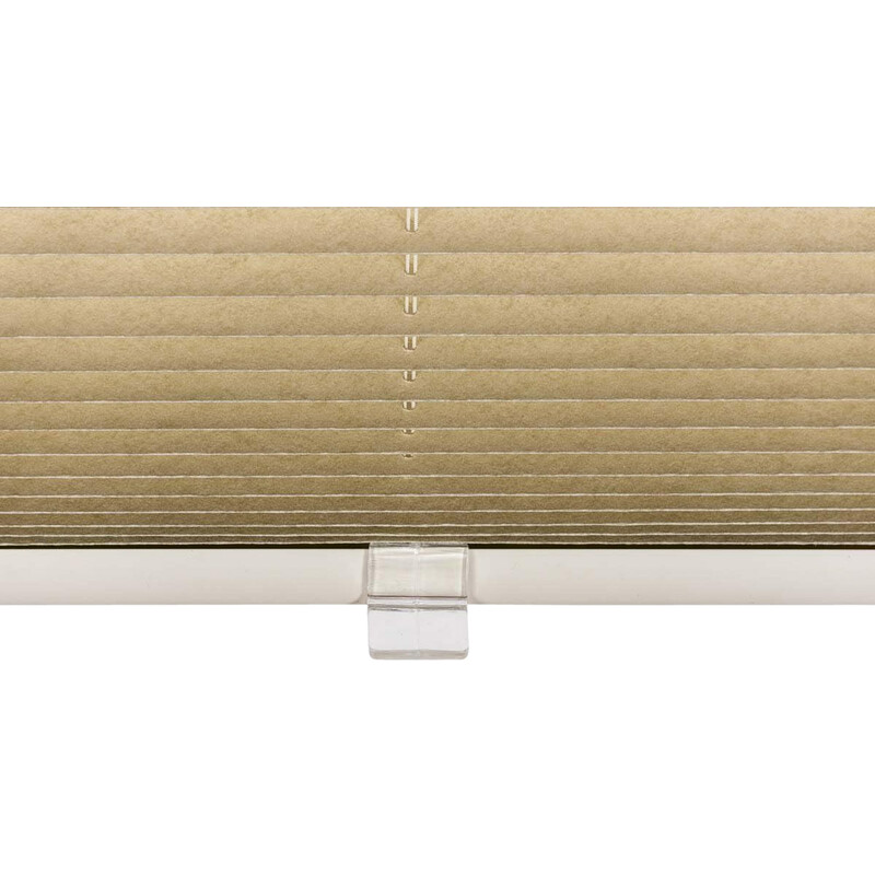 Lågsænkeblinds med synsbeskyttelse 100% polyester nem montering uden boring