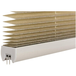 Lågsænkeblinds med synsbeskyttelse 100% polyester nem montering uden boring