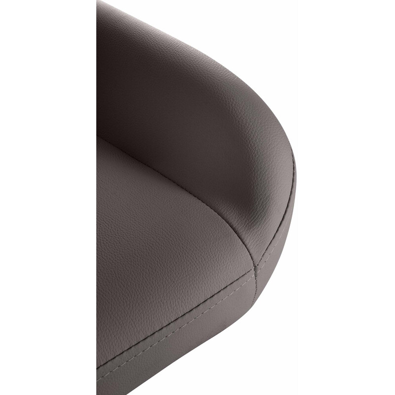 Braga Gold barstol 2 stk justerbar gylden ramme kunstlæder