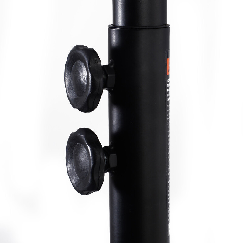 Flytbar højdejusterbar basketballstand PE-basis stålramme 165-215 cm indendørs udendørs