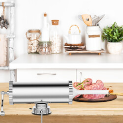 Pølsefylder 3 L med tre fyldningsrør i rustfrit stål og aluminium