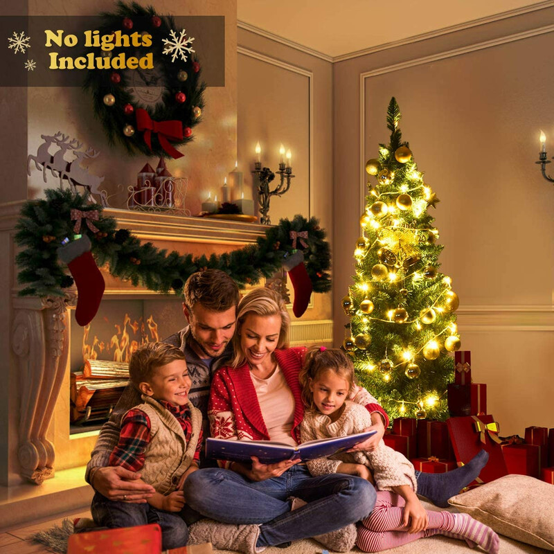 Kunstig juletræ 150 cm PVC og metal med 220 grene