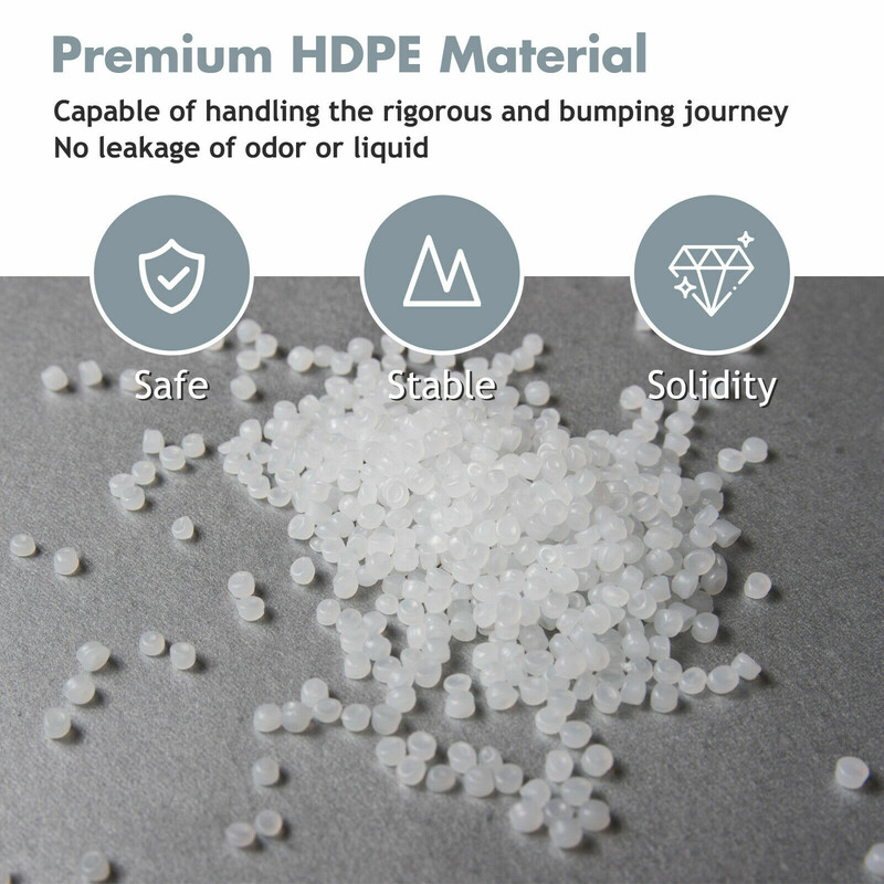 Bærbar campingtoilet 20 L HDPE grøn til udendørs brug