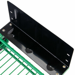 Sækvogn 2-i-1 stål justerbart håndtag 90 kg kapacitet sammenklappelig