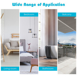 Hjørnehylde MDF hvid 5 hyldeplan 39x39x175 cm til opbevaring