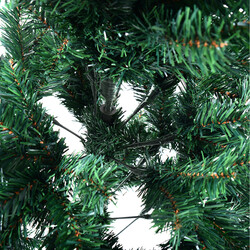 Kunstig juletræ 150 cm grøn PVC med metalfod