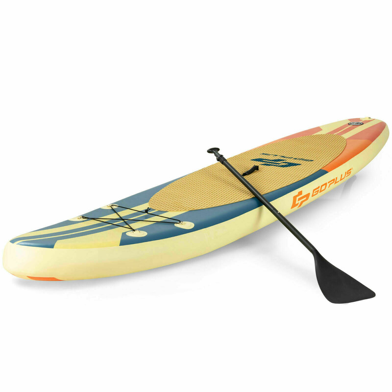 Oppusteligt SUP-board PVC 335x76 cm 130 kg inkl. justerbar paddel og bæretaske