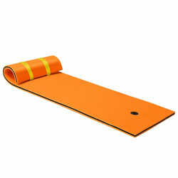 Vandmåtte XPE-skum 210x66 cm orange 1 styk til vandlege