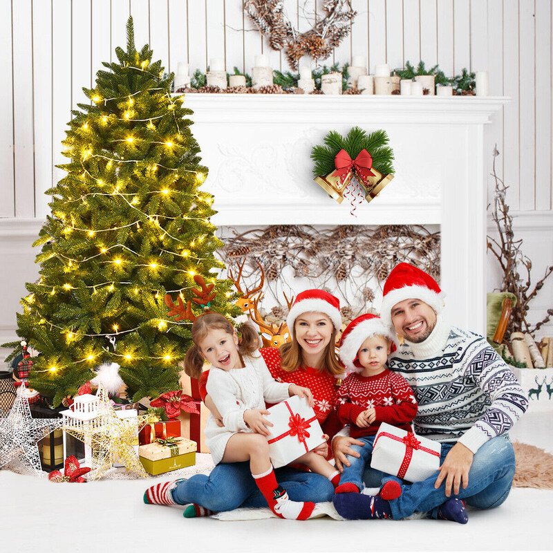 Kunstig juletræ 150 cm grøn PVC og jern med stativ