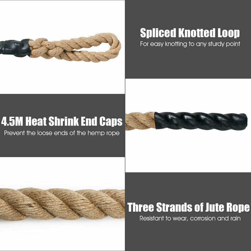 Gymklatre reb i jute 4