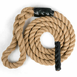 Klatre reb i jute gul 4