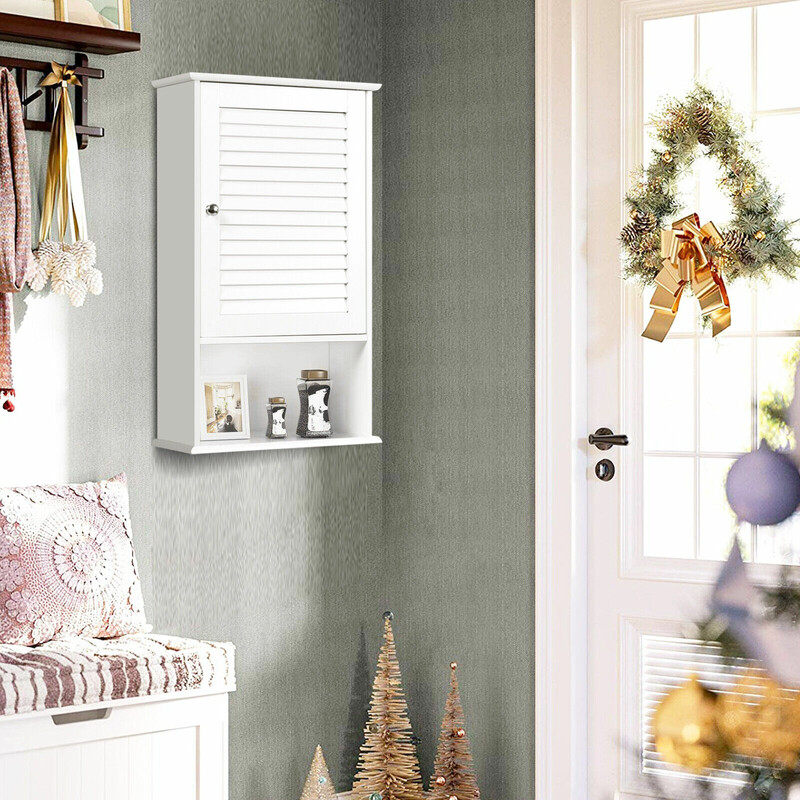 Vægskab hvid MDF 42x16