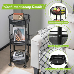 5 x 87 cm med fire hjul