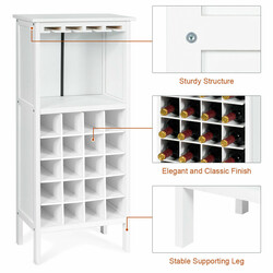 5x96 cm 20 flasker med glasophæng
