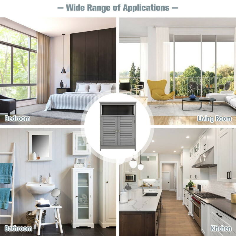 Badeværelsesskab hvid P2 MDF 60x30x80 cm med justerbar hylde og vægmontering