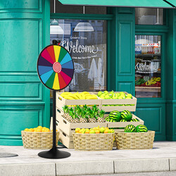 Lykkehjul 60 cm justerbart med stativ til messer og arrangementer