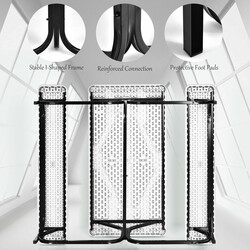 Picknickbord sæt hvid HDPE med to bænke til udendørs brug