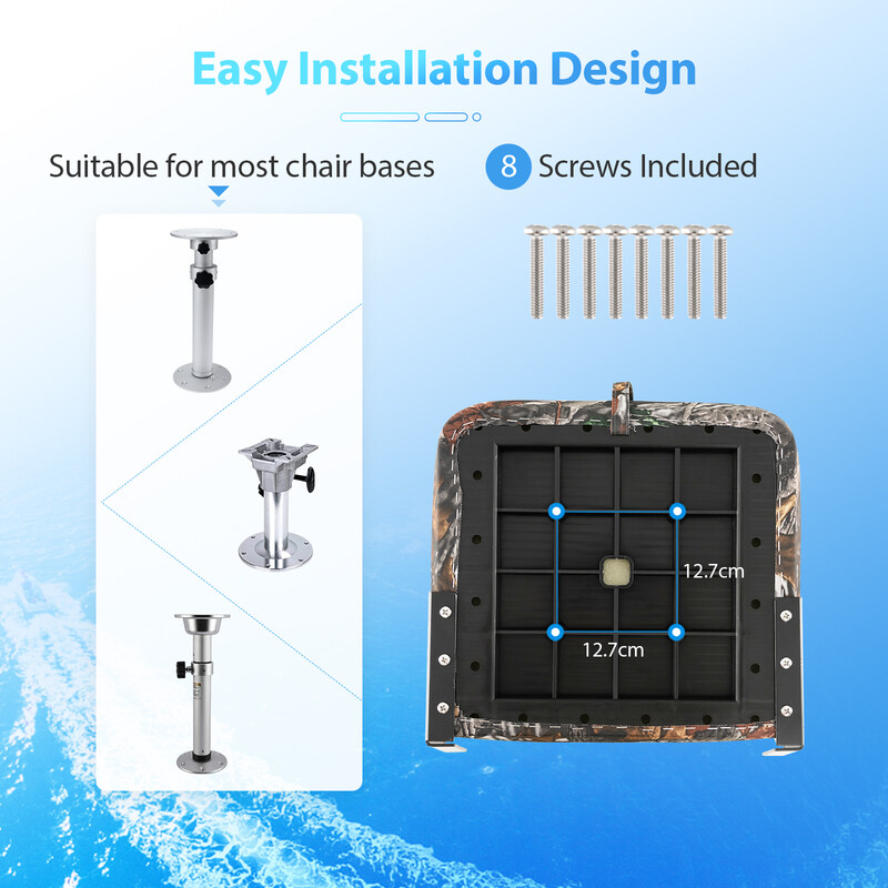 2-sæt sammenklappelige bådbænke i vandtæt PVC med skum grøn 180 kg belastning