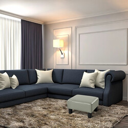 Skammel med træramme PU-betræk rød 40x30x24 cm 1 stk