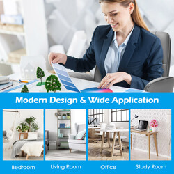 Kontorstol ergonomisk grå PU-læder justerbar højde og lænefunktion