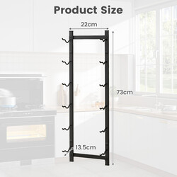 5x73 cm til 6 vinflasker