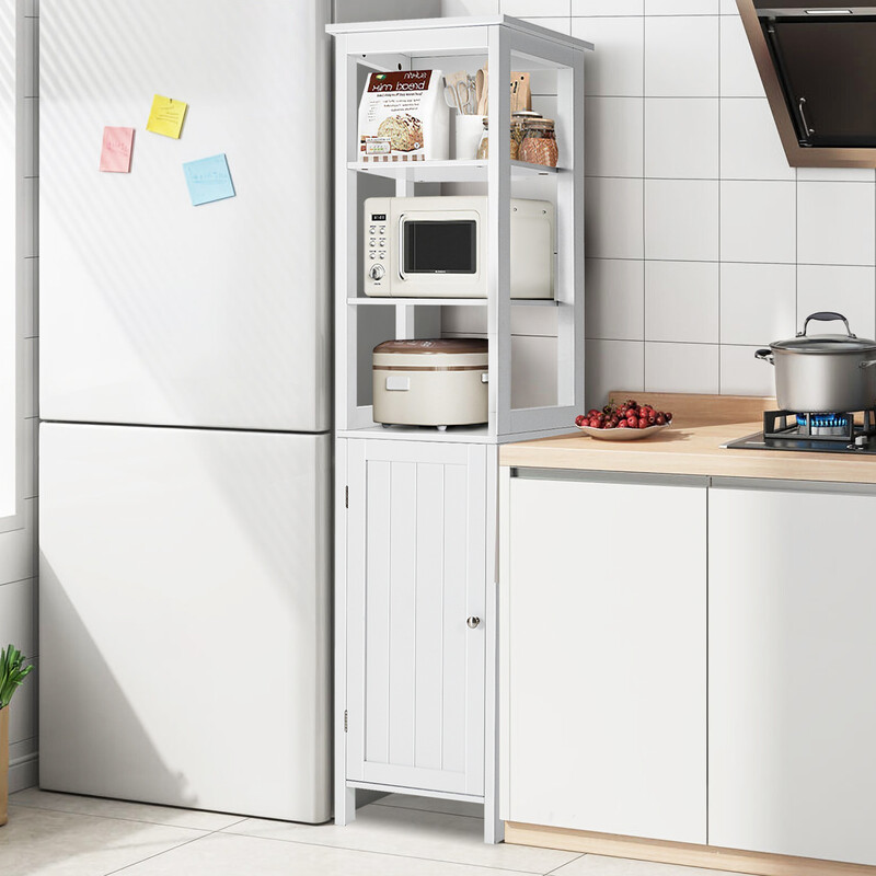 5 cm med tre hylder og underskab