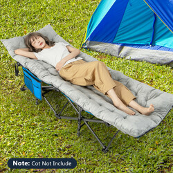 Loungeunderlag i krystalfløjl 190x70 cm grå med fæstebånd