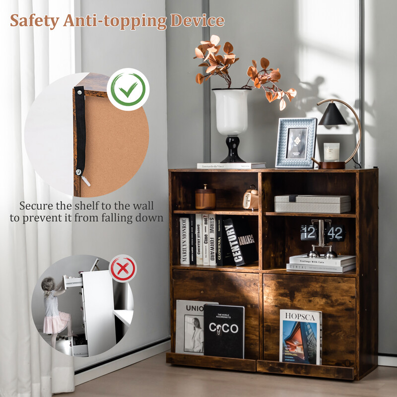 5x90 cm seks hylder med udtræksplade