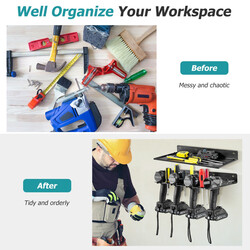 Vægghylde i kulstål 43x21