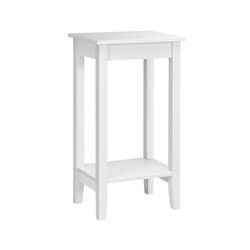 Sidebord i træ og MDF 40x30x73